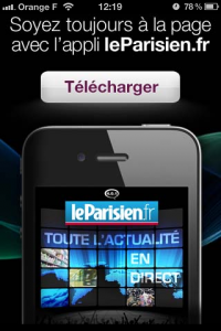 interstitiel application iPhone