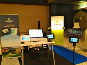Forum Tourisme Deauville - stand Mobizel